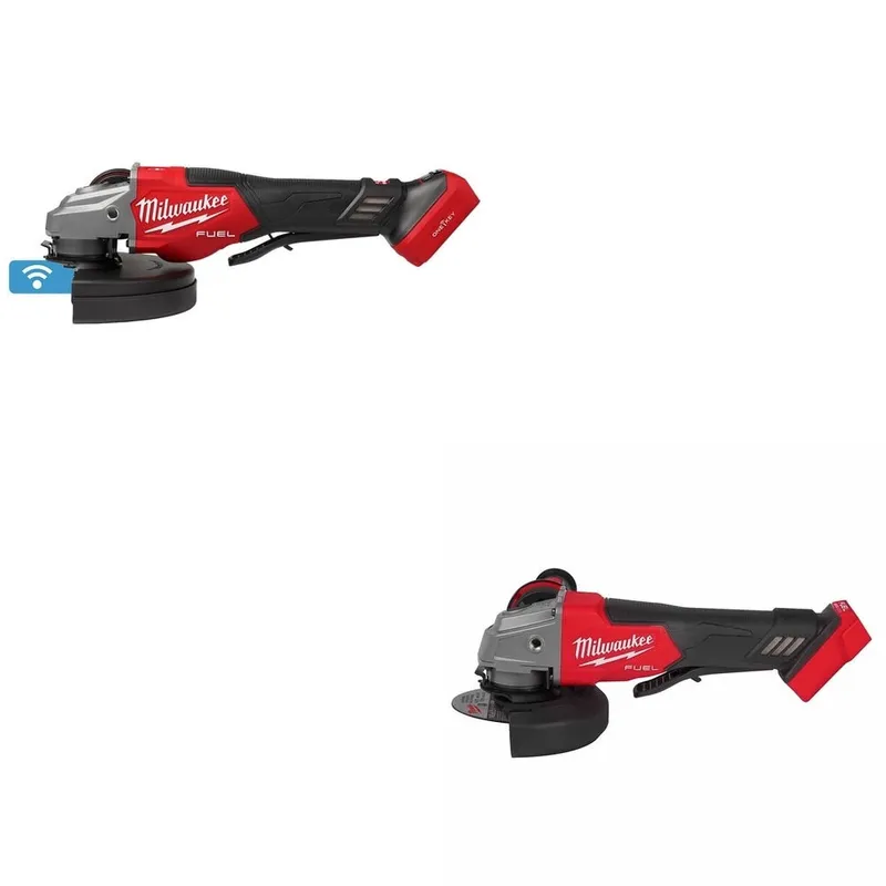 Milwaukee 7" Braking Grinder W/ FREE 2880-20 4-1/2" / 5" Grinder Paddle Switch, No-Lock