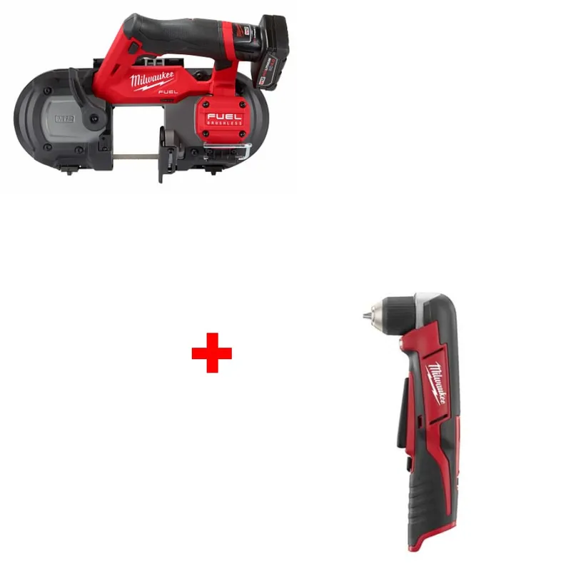 Milwaukee M12 FUEL Band Saw Kit w/ FREE 2415-20 M12 3/8" Drill Driver