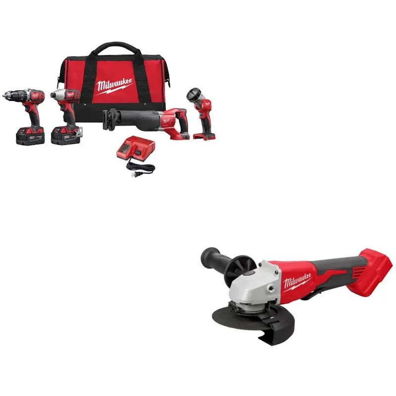Milwaukee Combo Kit W/ FREE 2686-20 Grinder