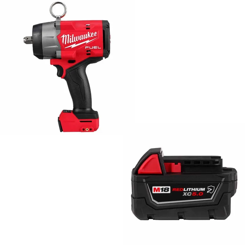 Milwaukee M18 FUEL 1/2" Impact Wrench W/ FREE 48-11-1850R M18 Battery
