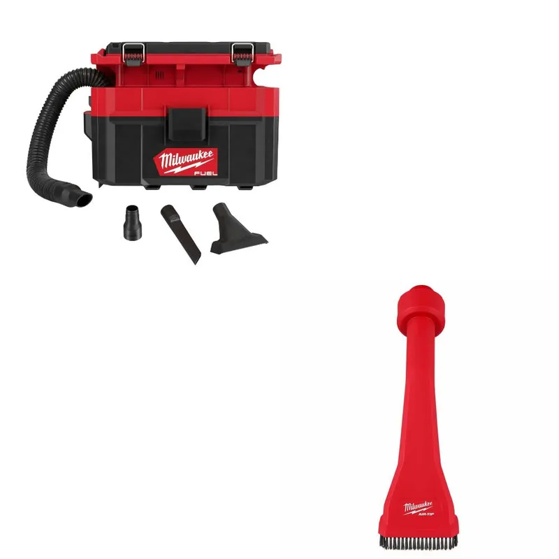 Milwaukee M18 FUEL 2.5 Gallon Vacuum W/ FREE 49-90-2040 Utility Nozzle
