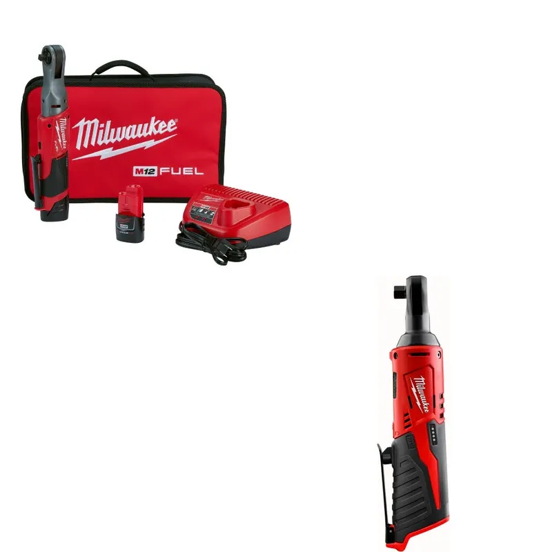Milwaukee Ratchet Kit W/ FREE 2457-20 Cordless Ratchet