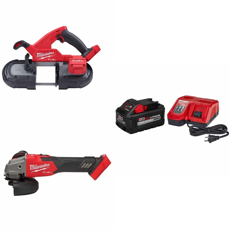 Milwaukee M18 FUE Band Saw w/ FREE 2889-20 M18 Grinder & Starter Kit