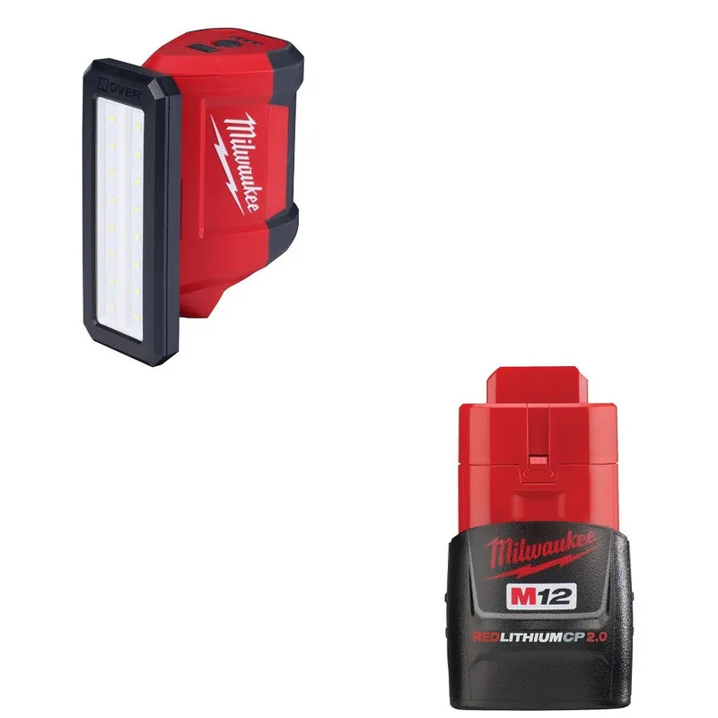 Milwaukee M12 ROVER Flood Light Kit W/ FREE 48-11-2420 Battery