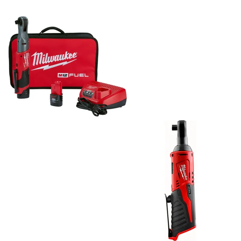 Milwaukee Ratchet Kit W/ FREE 2457-20 Cordless Ratchet