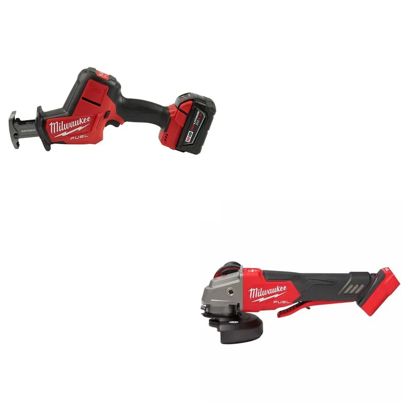 Milwaukee M18 FUEL Hackzall Kit W/ FREE 2888-20 M18 FUEL Grinder, Bare