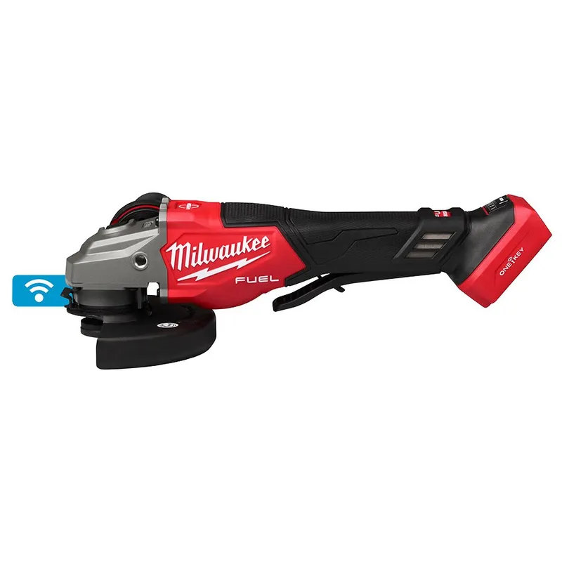 Milwaukee M18 FUEL 4-1/2"-6" Variable Speed Braking Grinder, Paddle Switch w/ ONE-KEY