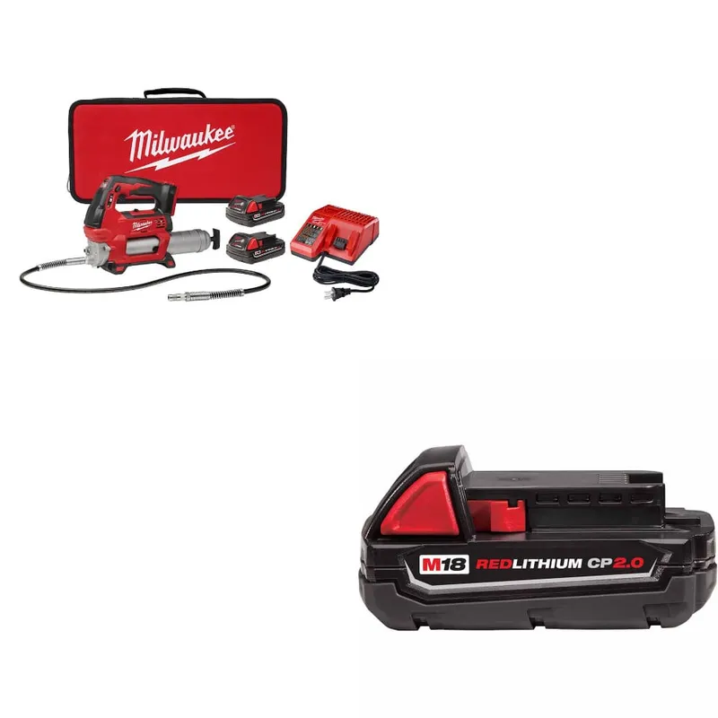 Milwaukee M18 2-Speed Gun Kit w/ FREE 48-11-1820 M18 2.0 Battery Pack