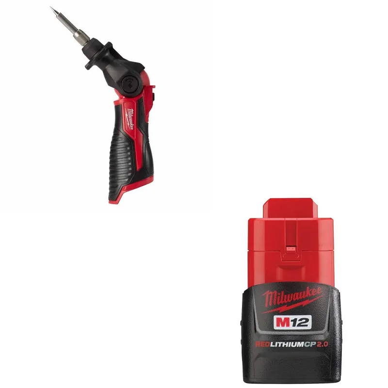 Milwaukee M12 Soldering Iron Kit W/ FREE 48-11-2420 2.0 Battery