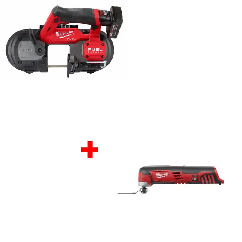 Milwaukee M12 FUEL Band Saw Kit w/ FREE 2426-20 M12 Multi-Tool, Bare