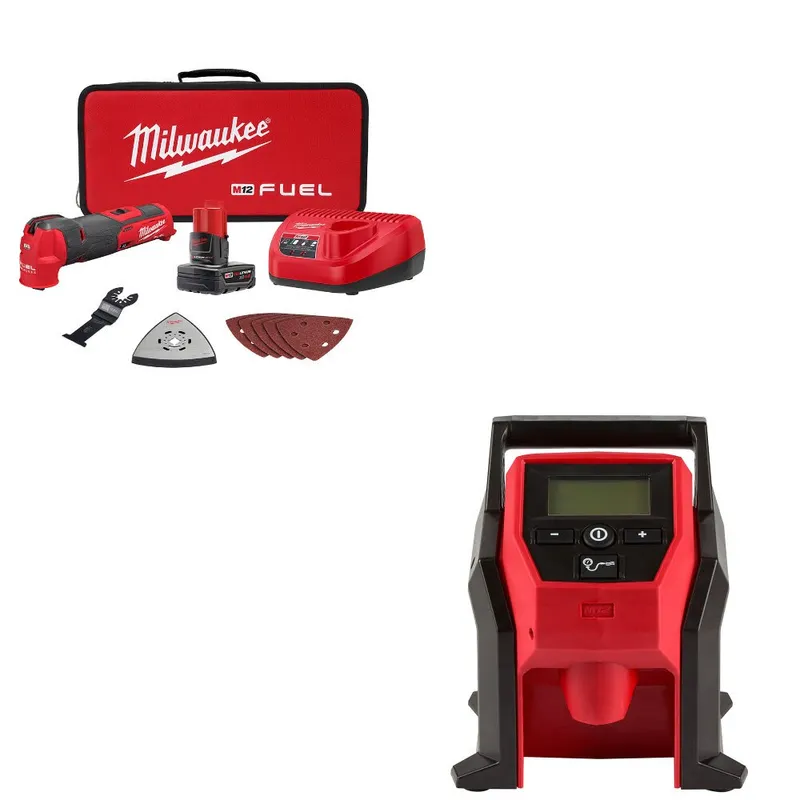Milwaukee Multi-Tool Kit W/ FREE 2475-20 Compact Inflator