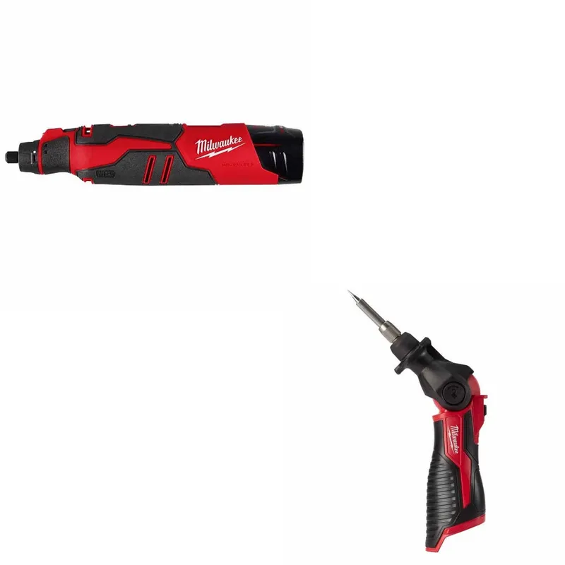 Milwaukee Rotary Tool Kit W/ FREE 2488-20 Soldering Iron
