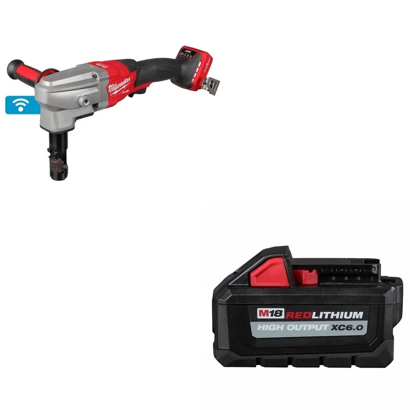 Milwaukee M18 FUEL 10 Gauge Nibbler W/ FREE 48-11-1865 M18 Battery