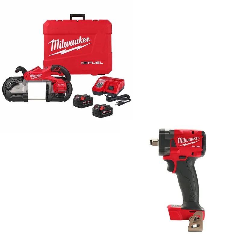 Milwaukee Band Saw Kit W/ FREE 2855-20 Impact Wrench