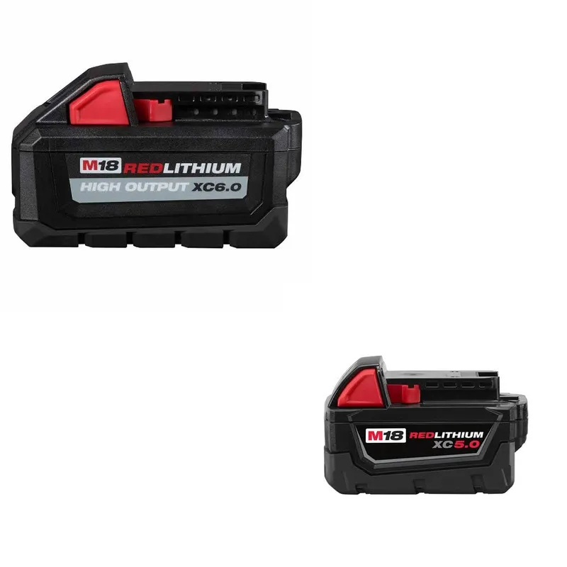 Milwaukee M18 XC6 Battery Pack W/ FREE 48-11-1850 M18 Battery Pack