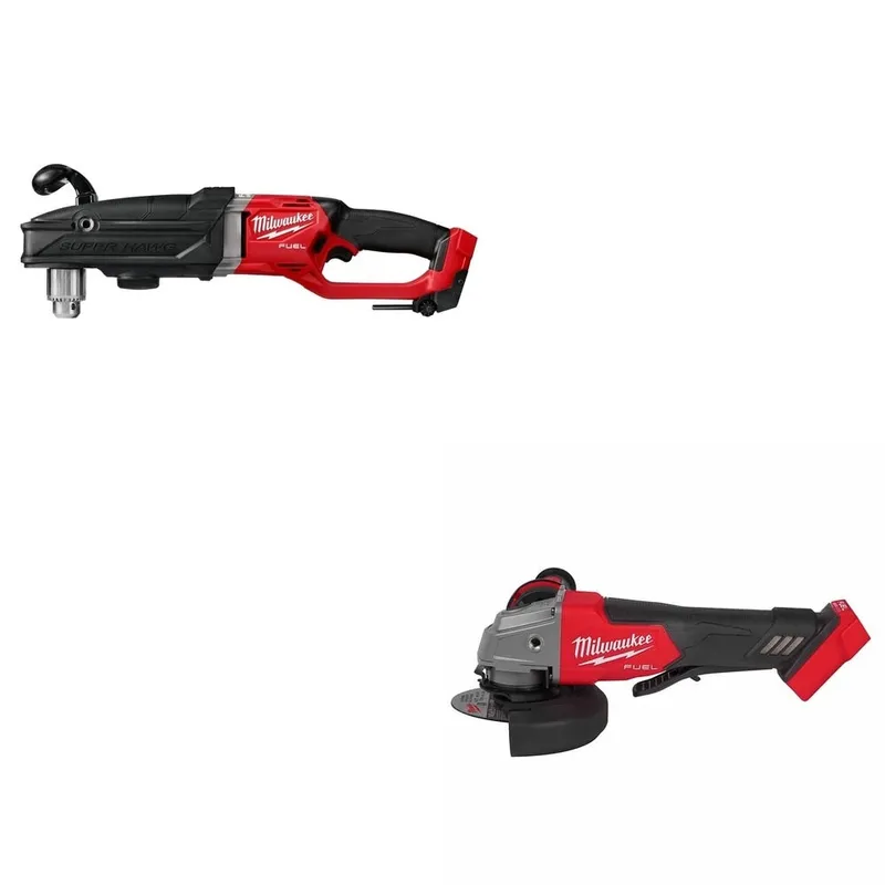 Milwaukee Super Hawg 1/2" Right Angle Drill W/ FREE 2880-20