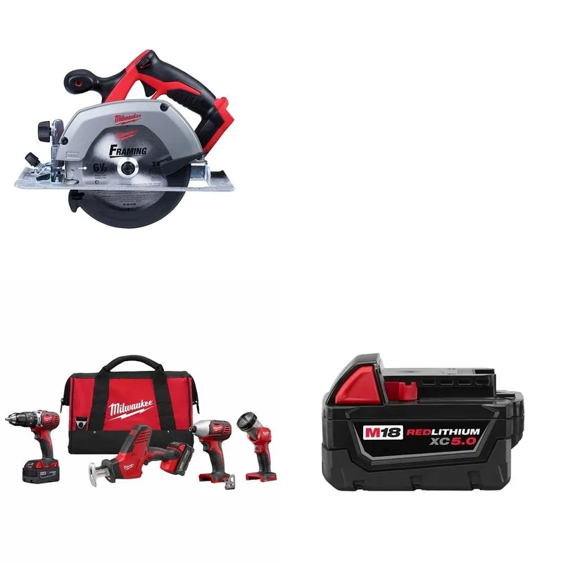 Milwaukee 4-Tool Combo W/ FREE 2630-20 and FREE 48-11-1850