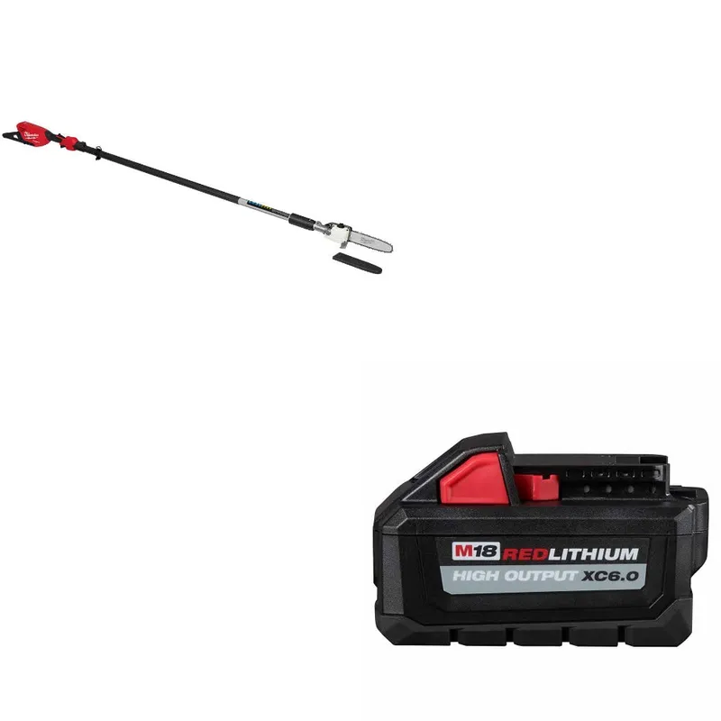 Milwaukee M18 FUEL Pole Saw W/ FREE 48-11-1865 M18 XC6.0 Battery