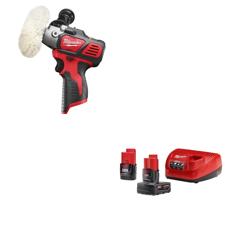 Milwaukee M12 Polisher/Sander W/ FREE 48-59-2424 M12 12V Starter Kit