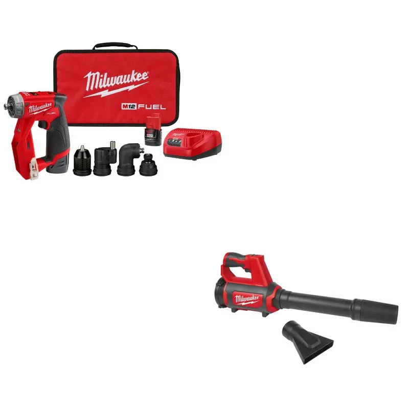 Milwaukee Drill/Driver Kit W/ FREE 0852-20 Spot Blower