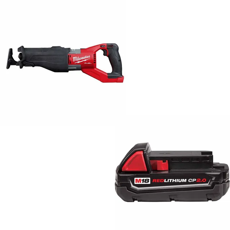 Milwaukee M18 FUEL Super SAWZALL W/ 48-11-1820 M18 2.0 Battery Pack