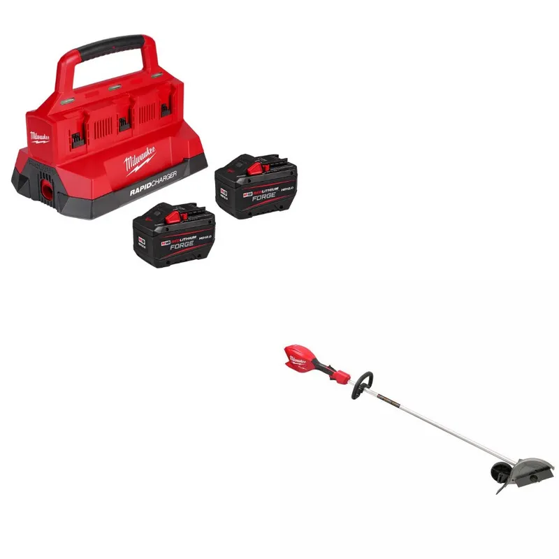 Milwaukee Battery/Charger Kit W/ FREE 3011-20 Edger