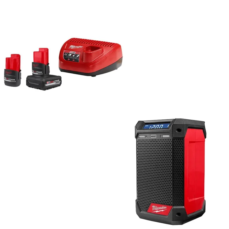 Milwaukee M12 Starter Kit w/ FREE 2951-20 M12 Radio + Charger