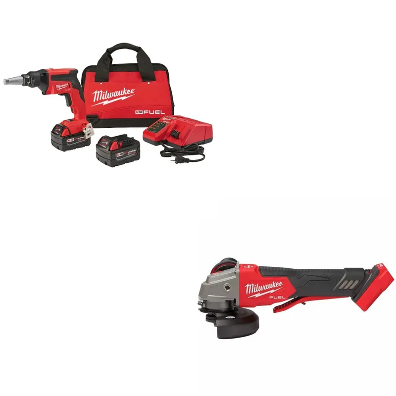 Milwaukee M18 FUEL Screw Gun Kit W/ FREE 2888-20 M18 FUEL Grinder, Bare