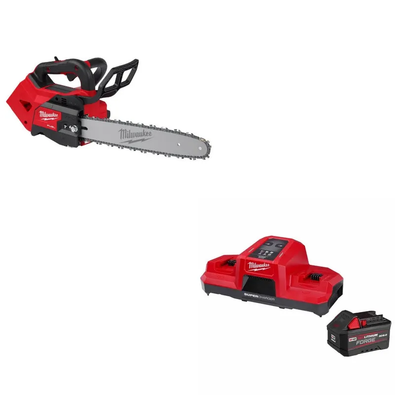 Milwaukee M18 FUEL 14" Chainsaw W/ 48-59-1861 M18 18V Starter Kit