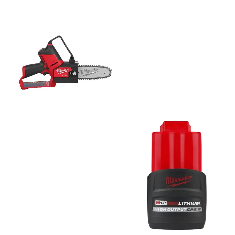 Milwaukee M12 FUEL HATCHET 6"Pruning Saw(Tool-Only) w/FREE M12 BATTERY