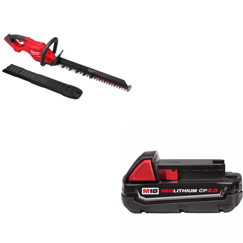 Milwaukee M18 FUEL 24" Hedge Trimmer W/ 48-11-1820 M18 2.0 Battery Pack