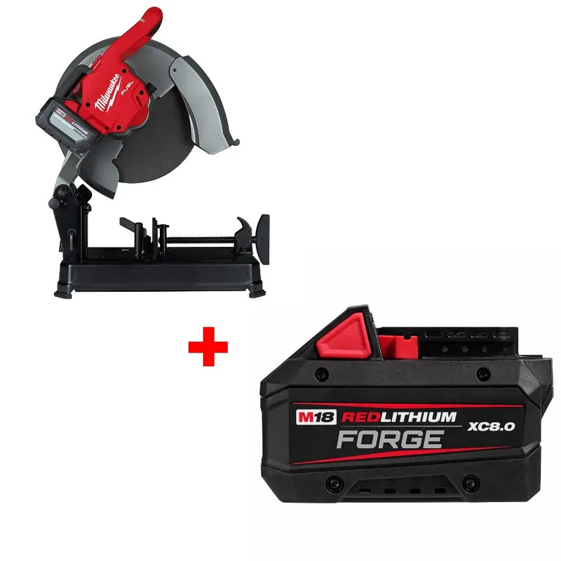 Milwaukee M18 FUEL 14" Chop Saw W/ FREE 48-11-1881 M18 Battery Pack
