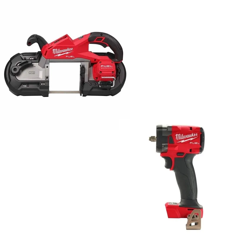 Milwaukee Deep Cut Band Saw W/ FREE 2854-20 3/8" Compact Impact Wrench w/ Friction Ring