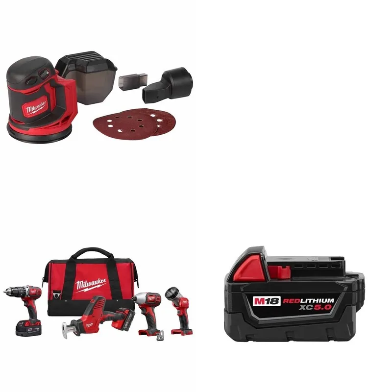 Milwaukee 4-Tool Combo W/ FREE 2648-20 and FREE 48-11-1850