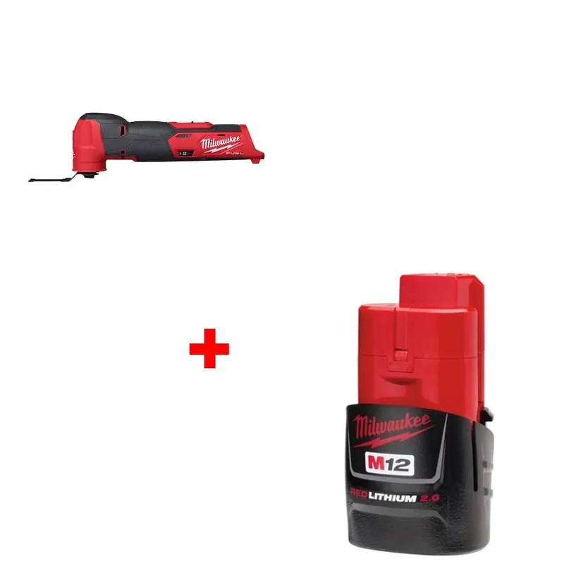 Milwaukee M12 Oscillating Multi-Tool w/ FREE 48-11-2420 M12 2.0 Battery