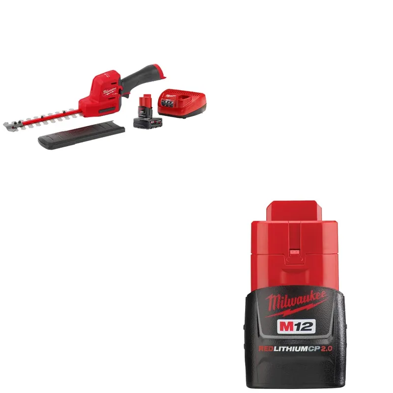 Milwaukee M12 FUEL Hedge Trimmer w/ FREE 48-11-2420 M12 2.0 Battery Pack