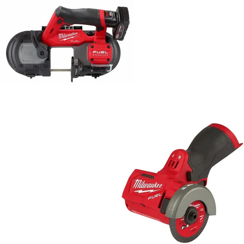 Milwaukee Compact Band Saw Kit W/ FREE 2522-20 3" Cut Off Tool