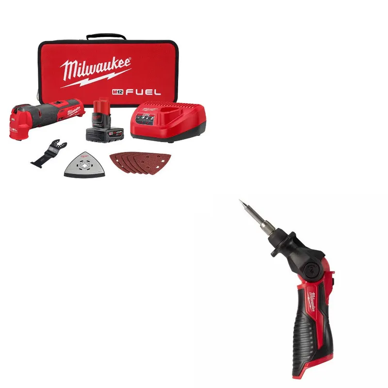 Milwaukee Multi-Tool Kit W/ FREE 2488-20 Soldering Iron