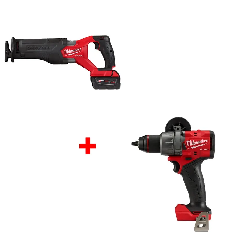 Milwaukee M18 Recip Saw Kit w/ FREE 2904-20 M18 Hammer Drill/Driver