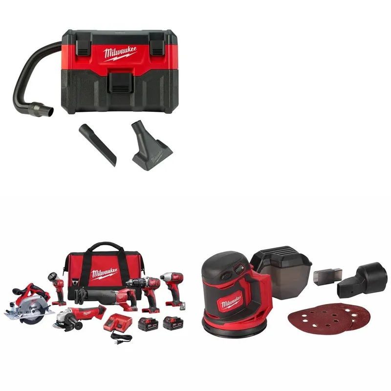 Milwaukee 6-Tool Combo W/ FREE 0880-20 and FREE 2648-20