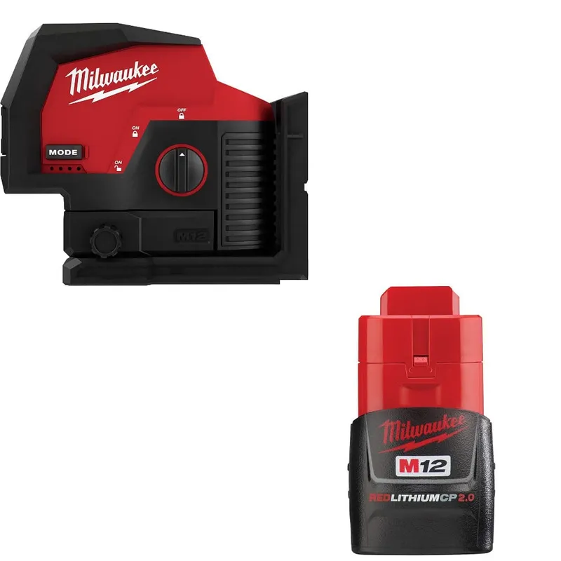 Milwaukee Laser Kit W/ FREE 48-11-2420 Battery Pack