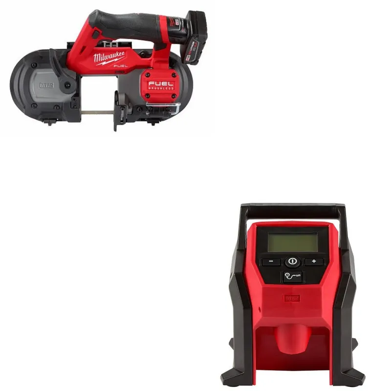 Milwaukee M12 FUEL Compact Band Saw Kit W/ FREE 2475-20 Inflator