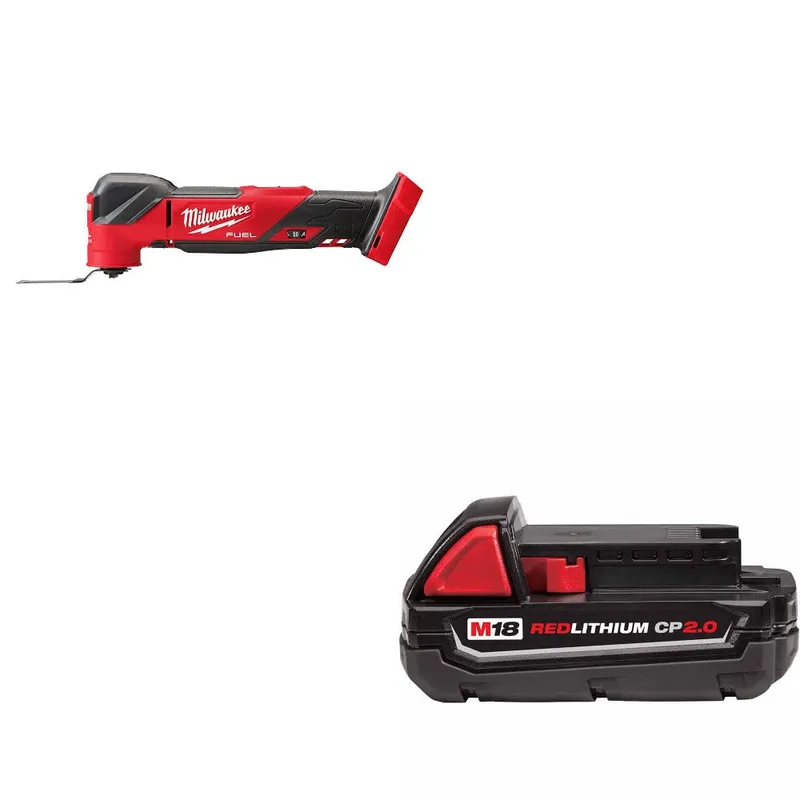Milwaukee M18 FUEL Multi-Tool, Bare W/ 48-11-1820 M18 2.0 Battery Pack