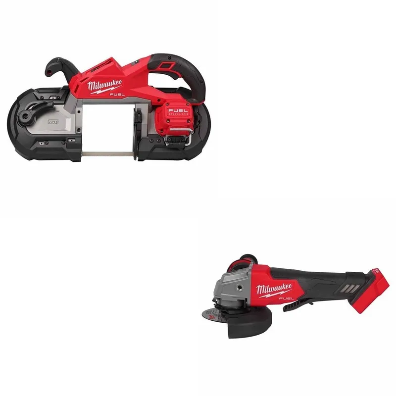 Milwaukee Deep Cut Band Saw W/ FREE 2880-20 4-1/2" / 5" Grinder Paddle Switch, No-Lock