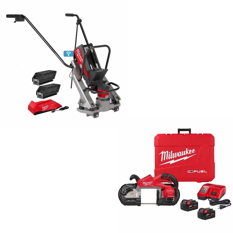 Milwaukee Screed Kit W/ FREE 2929-22 Deep Cut Band Saw Kit