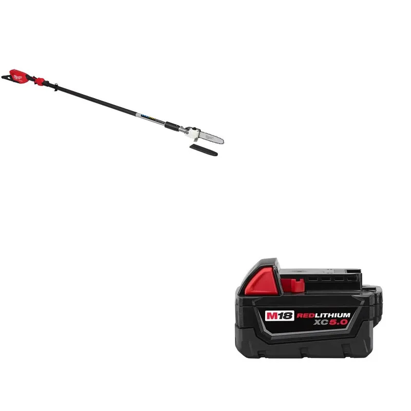 Milwaukee Pole Shears Kit W/ FREE 48-11-1850 Battery Pack