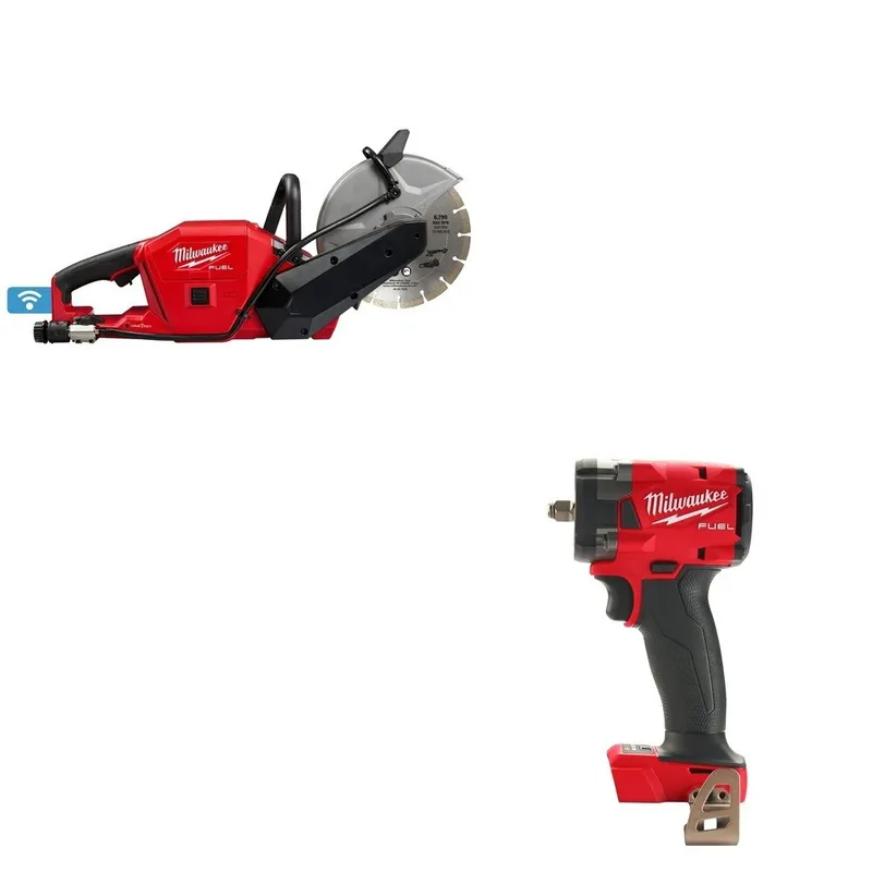 Milwaukee 9" Cut-Off Saw w/ONE-KEY W/ FREE 2854-20