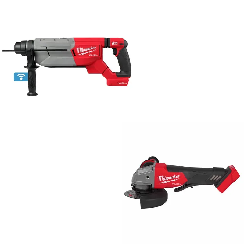 Milwaukee M18 FUEL 1-1/4" Rotary Hammer w/ FREE 2880-20 M18 FUEL Grinder