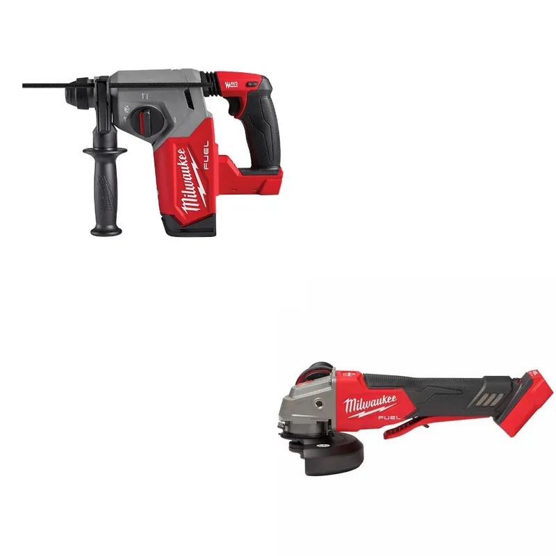 Milwaukee M18 FUEL 1" Rotary Hammer W/ FREE 2888-20 M18 FUEL Grinder
