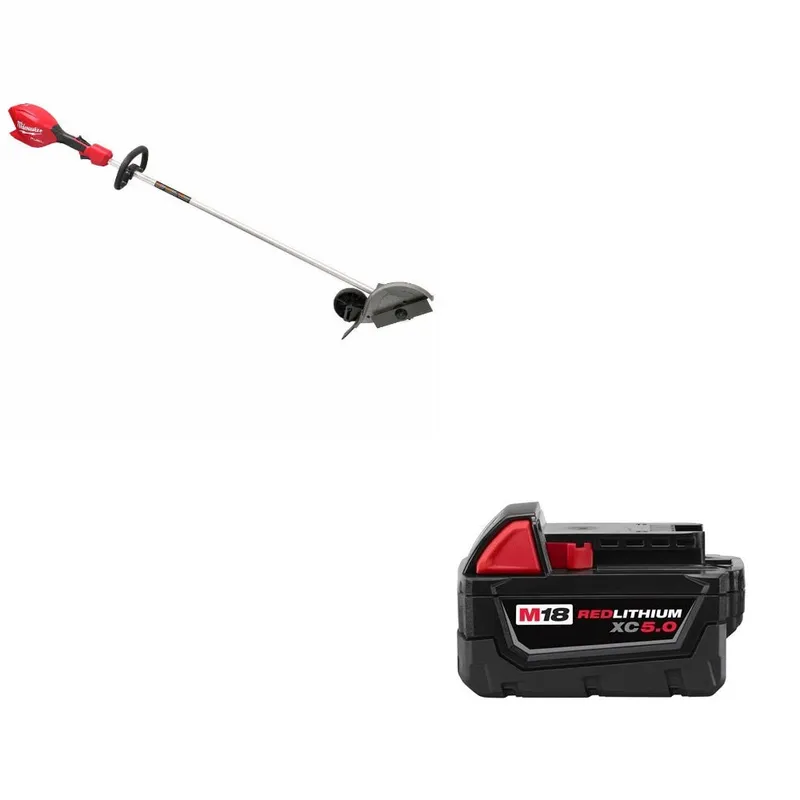 Milwaukee Edger Kit W/ FREE 48-11-1850 Battery Pack